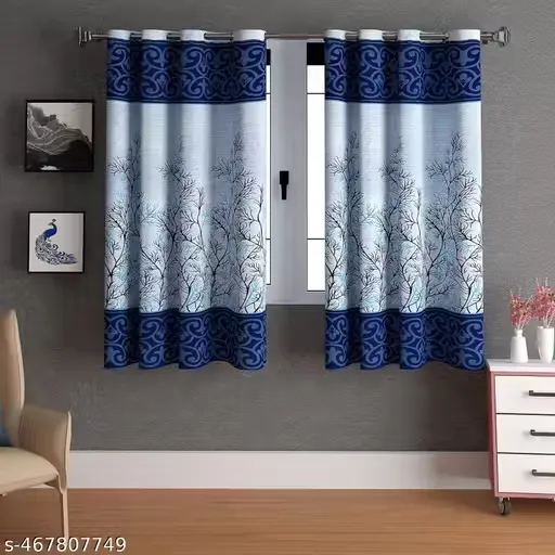 Happy Textiles Presents Pack of 2 Print Panel curtains for your home